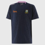 O'Neills Tipperary GAA Hydra T-Shirt Marine Navy / Pink (Adults/Kids) - Image 3
