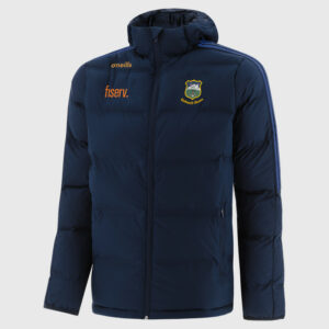 O’Neills Tipperary GAA Hydra Padded Hooded Padded Jacket Marine/Royal/Amber (Adults Kids)