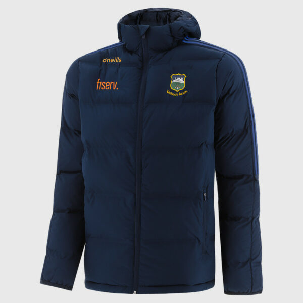 O’Neills Tipperary GAA Hydra Padded Hooded Padded Jacket Marine/Royal/Amber (Adults Kids)