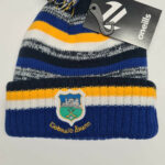 O'Neills Tipperary GAA HYDRA Knitted Bobble Hat Marine/Royal/Amber (Kids/Adults) - Image 4