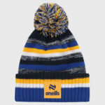 O'Neills Tipperary GAA HYDRA Knitted Bobble Hat Marine/Royal/Amber (Kids/Adults) - Image 5