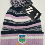 O'Neills Tipperary GAA HYDRA Knitted Bobble Hat Marine/Pink/White (Kids/Adults) - Image 4