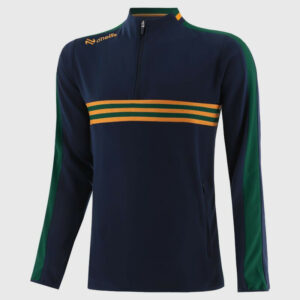 Burgess GAA O'Neills Dromore Half Zip Top Marine Bottle Amber (Kid's Adults)