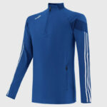 O'Neills Silvermines Camogie  Tour Brushed Half Zip Top Royal/White (Kids / Adults)  Pre-order open - Image 4