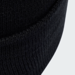 adidas Manchester United Home Beanie Hat Black Red - Image 2