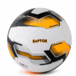 Raptor Wave Soccer Training Soccer Ball  Orange/White - Image 2