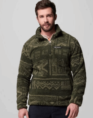 Columbia Rugged Ridge™ Sherpa Half Zip Fleece Greenscape (Men's)