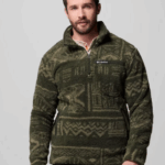 Columbia Rugged Ridge™ Sherpa Half Zip Fleece Greenscape (Men's) - Image 4