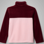 Columbia Steens Mountain™ II Half Snap Fleece | Satin Pink, Rich Wine  (Kids / Youth) - Image 2