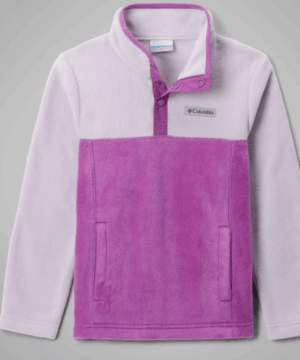 Columbia Steens Mountain™ II Half Snap Fleece  Razzle, Lavender Pearl (Kids / Youth)