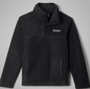 Columbia Steens Mountain™ II Half Snap Fleece  Black (Kids / Youth)