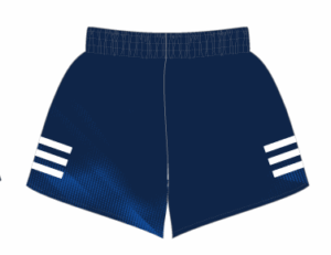 Silvermines GAA O'Neills Printed Training Shorts Navy Royal White