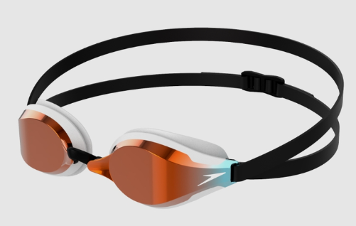 Speedo Fastskin Speed Socket 2 Mirror Competition Swimming Goggle White