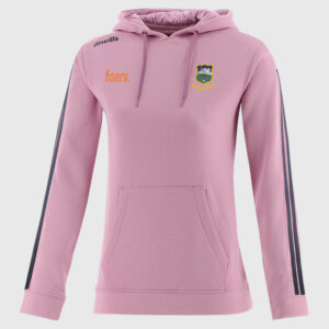 O’Neills Tipperary GAA Hydra Tech Fleece Pullover Hoodie Top Pink Navy (Kids / Adults)