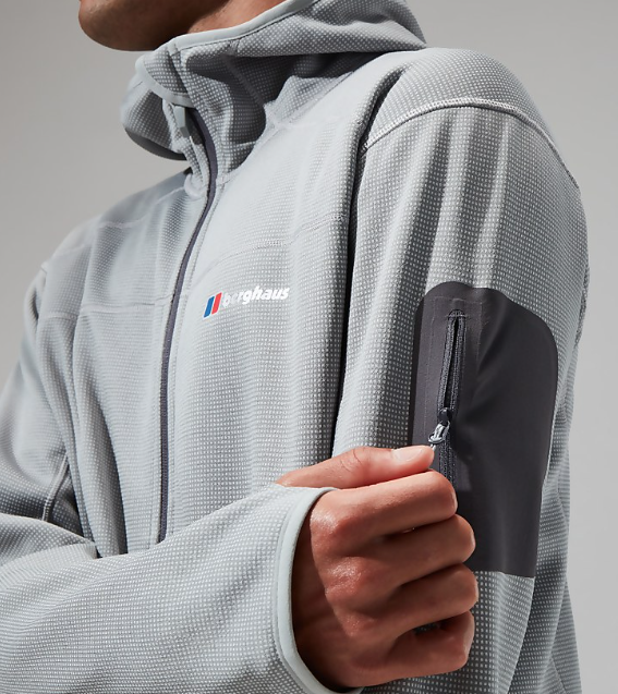 Berghaus Pravitale 2.0 Hooded Jacket  Grey (Men's) - Image 4