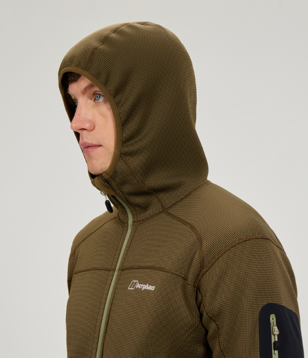 Berghaus Pravitale 2.0 Hooded Jacket  Green (Men's) - Image 4