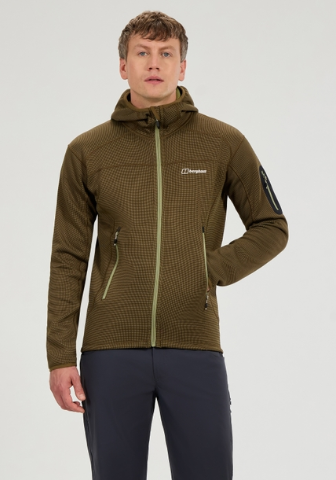 Berghaus Pravitale 2.0 Hooded Jacket  Green (Men's) - Image 7