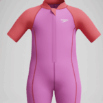 Speedo Infant Learn to Swim Essential Neoprene Suit Pink - Image 4