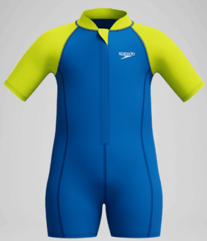 Speedo Infant Learn to Swim Essential Neoprene Suit  Blue/Yellow