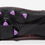 Puma Future 8 Match Laceless FG/AG Football Boot Black Purple Orange (Kids) - Image 3