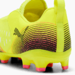 Puma Future 8 Match Laceless FG/AG Football Boot Yellow Black  (Kids) - Image 3