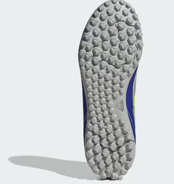 adidas F50 Club Messi Football Turf Shoe Blue Silver (Kids) - Image 4