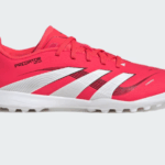 adidas Predator Club Turf Shoe Boot Lucid Red / Cloud White / Core Black (Kids) - Image 4