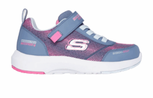 Skechers Dynamic Tread  Journey Time Water Proof Shoe Denim/Pink (Girls)