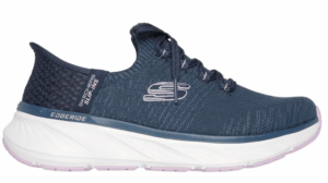Skechers Slip-ins Relaxed Fi Edgeride  Impression Shoe Navy Lavender (Womens)
