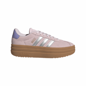 adidas VL Court Bold Shoe Clear Pink / Silver Metallic / Gold Metallic (Kid's)