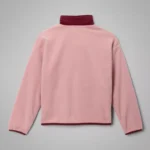 COLUMBIA Kids Sequoia Half zip fleece (Eraser Pink) - Image 3