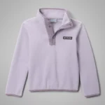 Columbia Helvetia™ II Sherpa Half Snap Fleece (Lavender)(Kids) - Image 2