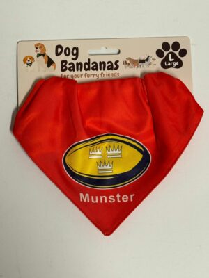 Munster Rugby Dog Bandana