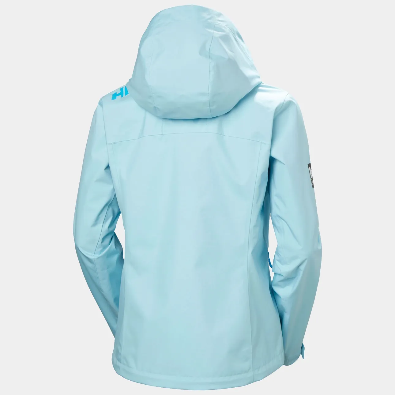 Helly Hansen Crew Hooded Sailing Jacket 2.0 (Light Cyan) (Women's) - Image 2