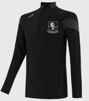 Kilruane MacDonaghs GAA  Tour Half Zip Top Black/Grey (Kids/Adults)