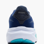 Brooks Ghost 17 Wide FIT Running Shoe Navy Green Turquoise  (Women’s) - Image 4