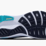 Brooks Ghost 17 Wide FIT Running Shoe Navy Green Turquoise  (Women’s) - Image 3