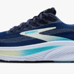 Brooks Ghost 17 Wide FIT Running Shoe Navy Green Turquoise  (Women’s) - Image 2