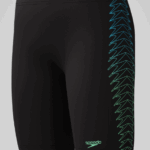 Speedo Placement Jammer Swimming Short Black/Green/Blue (Boys) - Image 3