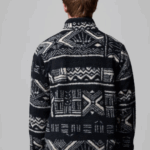 Columbia Rugged Ridge™ Sherpa Half Zip Fleece Black/White (Men's) - Image 4