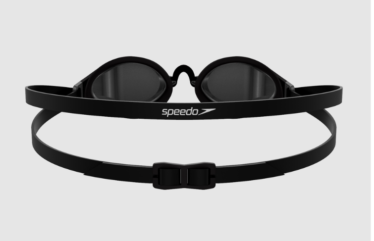 Speedo Fastskin Speed Socket 2 Mirror Competition Swimming Goggle Black/Silver - Image 4