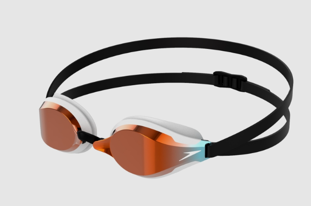 Speedo Fastskin Speed Socket 2 Mirror Competition Swimming Goggle White - Image 5