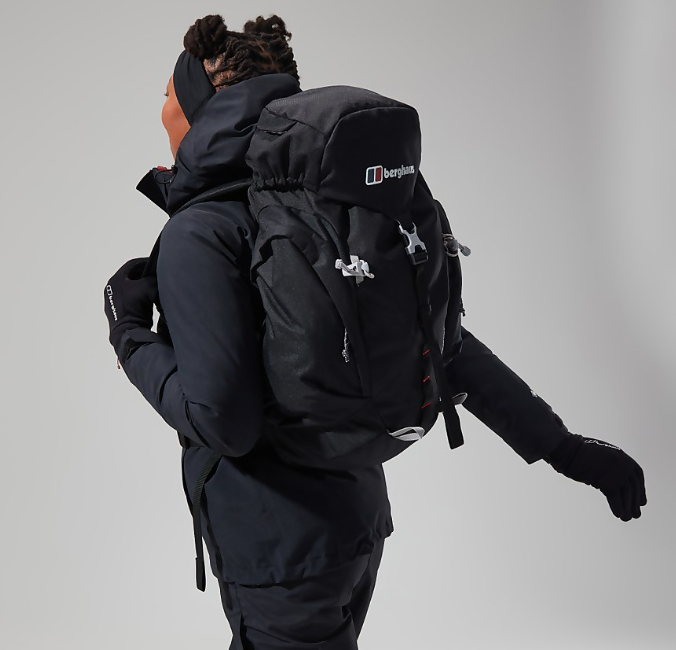 Berghaus Hillwalker InterActive Shell Water Proof Gortex Jacket | Black (Womens)  - Image 7