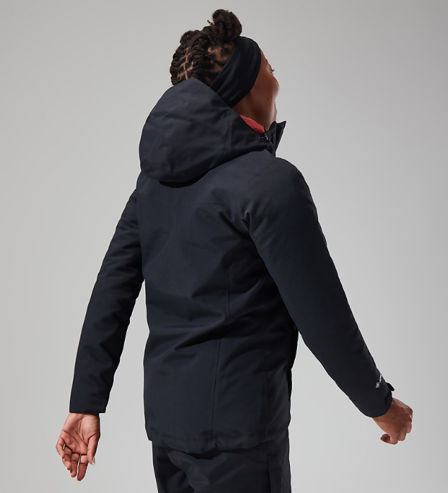 Berghaus Hillwalker InterActive Shell Water Proof Gortex Jacket | Black (Womens)  - Image 6