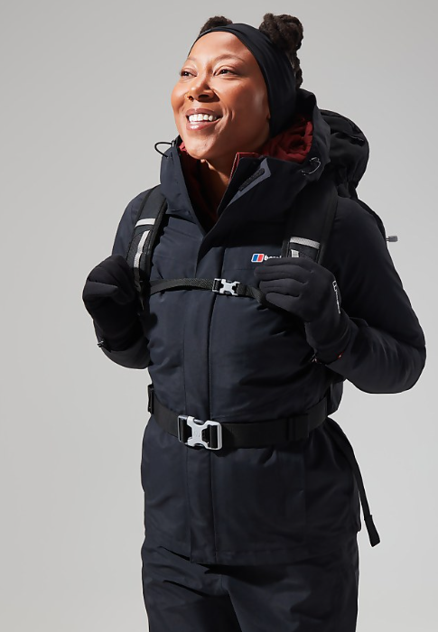 Berghaus Hillwalker InterActive Shell Water Proof Gortex Jacket | Black (Womens)  - Image 5