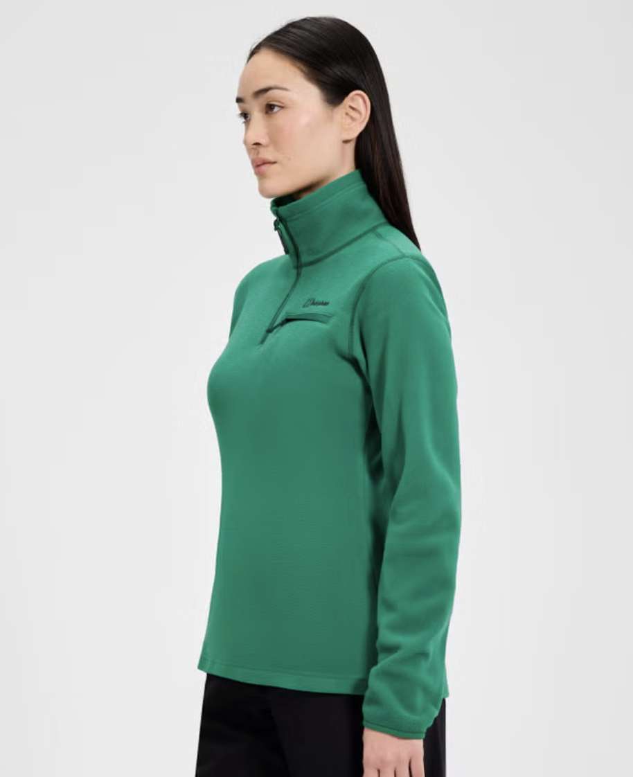 Berghaus Prism 2.0 Micro Half Zip Polartec Fleece - Green (Women's) - Image 4