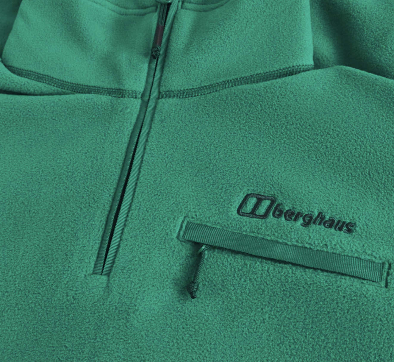 Berghaus Prism 2.0 Micro Half Zip Polartec Fleece - Green (Women's) - Image 2