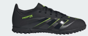 adidas Predator Club Astro Turf Football Boot | Core Black/Yellow (Adults)