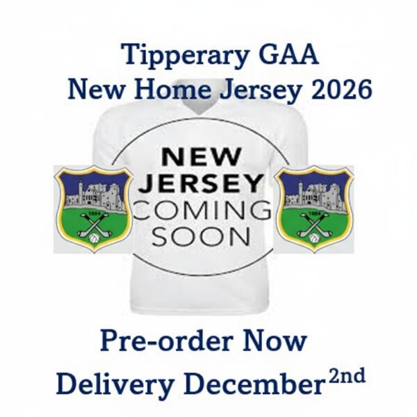 O’Neills Tipperary GAA 2026 Home Jersey – Pre-Order (Adults Normal Fit)