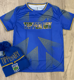 Tipperary GAA Sublimated Tee Shirt Royal Amber (Adults)